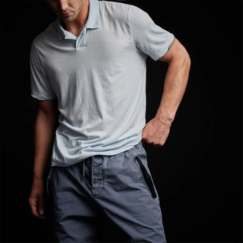Cotton Linen Polo - Memory sold by James Perse