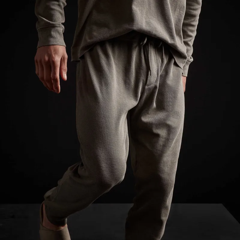Thermal Sweat Pant - Greystone Pigment sold by James Perse
