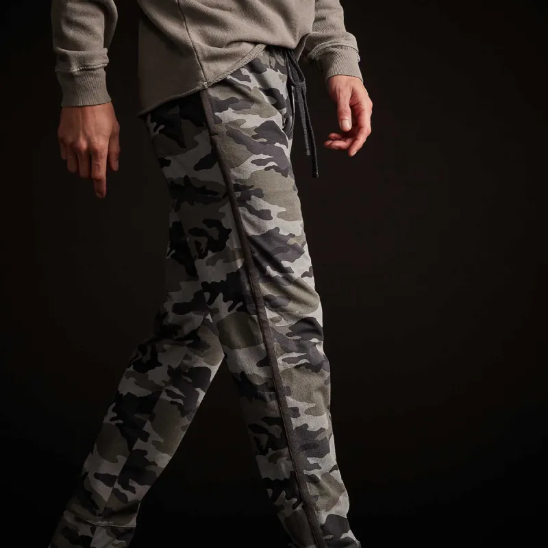 Camo Jersey Sweatpant - Rain Camo sold by James Perse