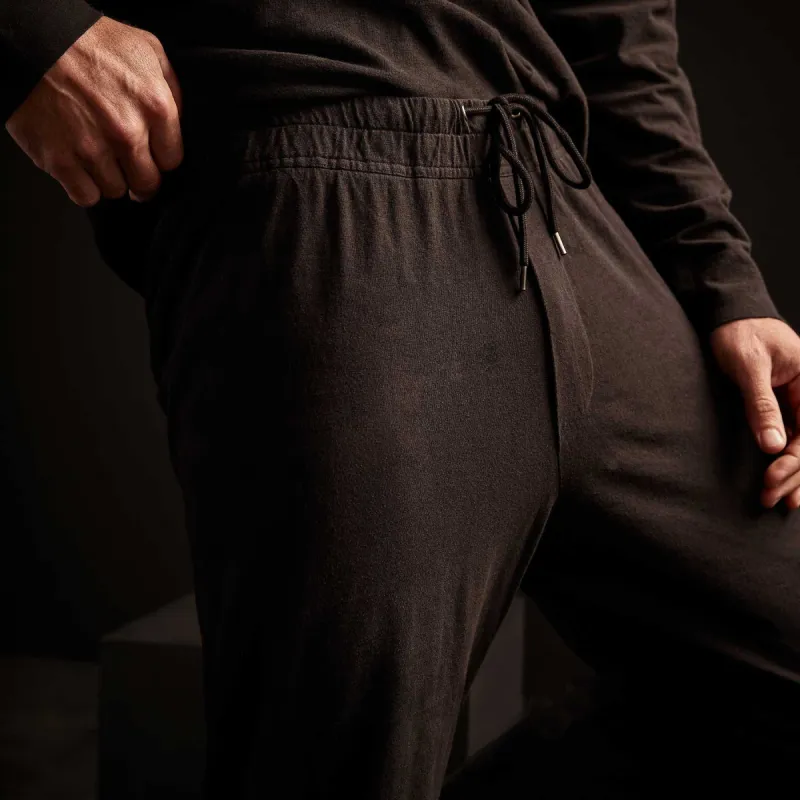 High Twist Jersey Pant - Black sold by James Perse