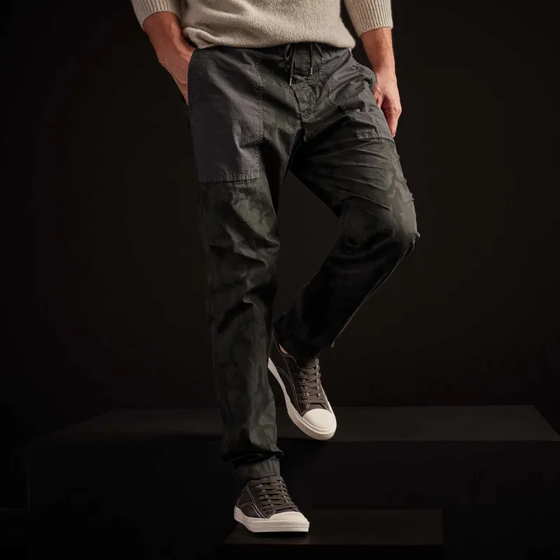 Camo Rip Stop Utility Pant - Carbon Pigment sold by James Perse