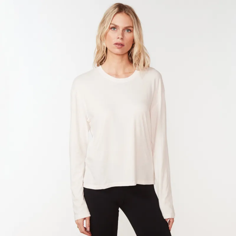 Vintage Boxy Tee - Resin sold by James Perse