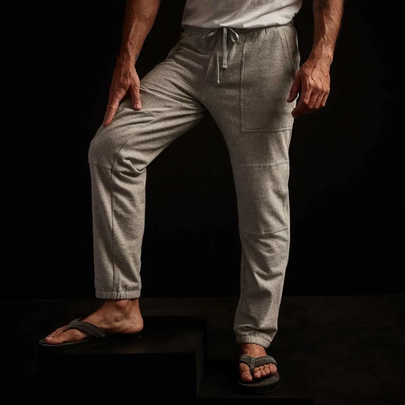 Fleece Sweat Pant - Heather Grey sold by James Perse