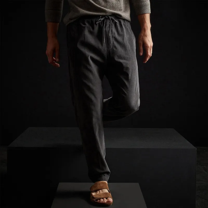 Ultra Fine Cord Pant - Magma Pigment sold by James Perse