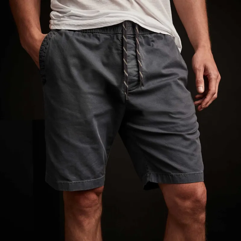 Stretch Canvas Work Short - Maine Pigment sold by James Perse