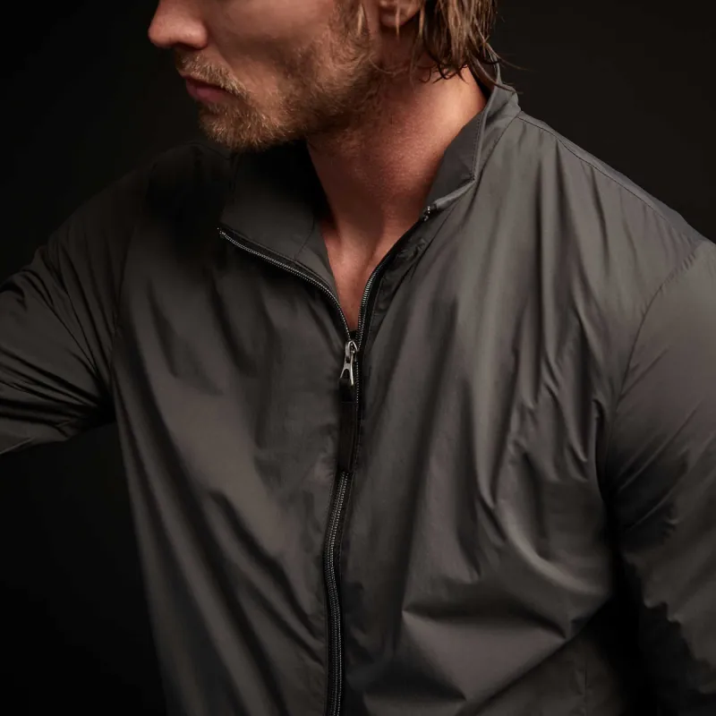 Y/OSEMITE Jersey Lined Windbreaker - Graphite sold by James Perse