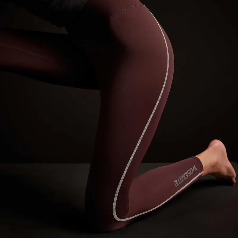 Y/OSEMITE Spiral Seam Legging - Dusty Purple/Vintage sold by James Perse