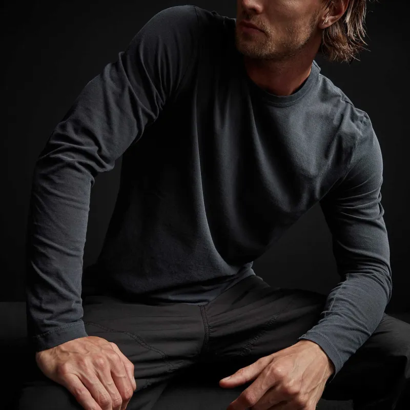 Long Sleeve Crew Neck - Titan Pigment sold by James Perse
