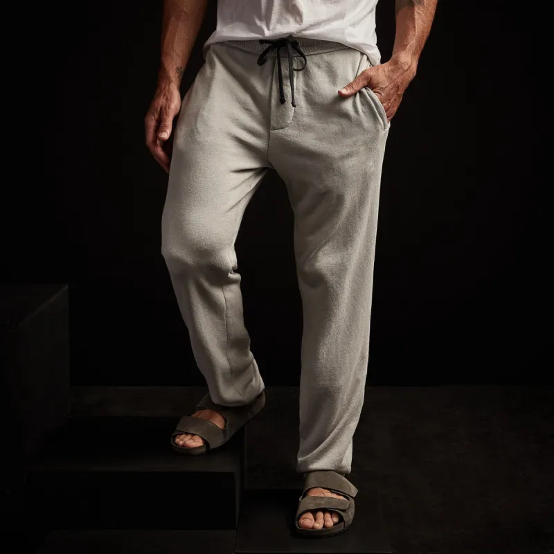 Vintage French Terry Sweatpant - Aluminum Pigment sold by James Perse