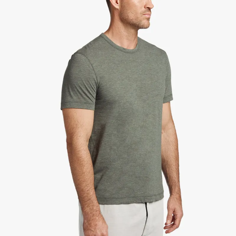 Melange Tech Jersey Tee - Anthracite sold by James Perse