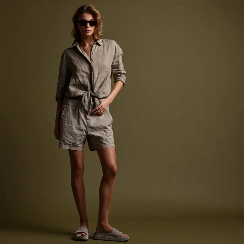 Lightweight Linen Shirt - Silt Pigment sold by James Perse