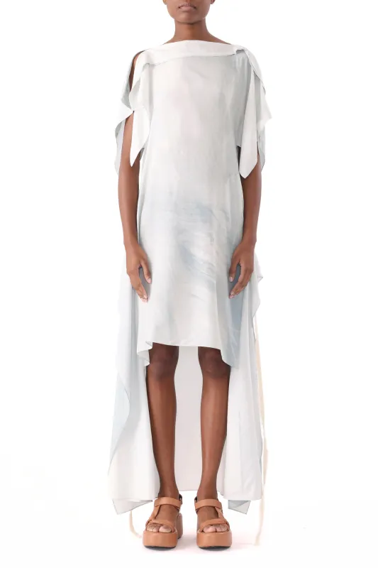 SILK HABOTAI KIMONO WRAP DRESS sold by Jason Wu