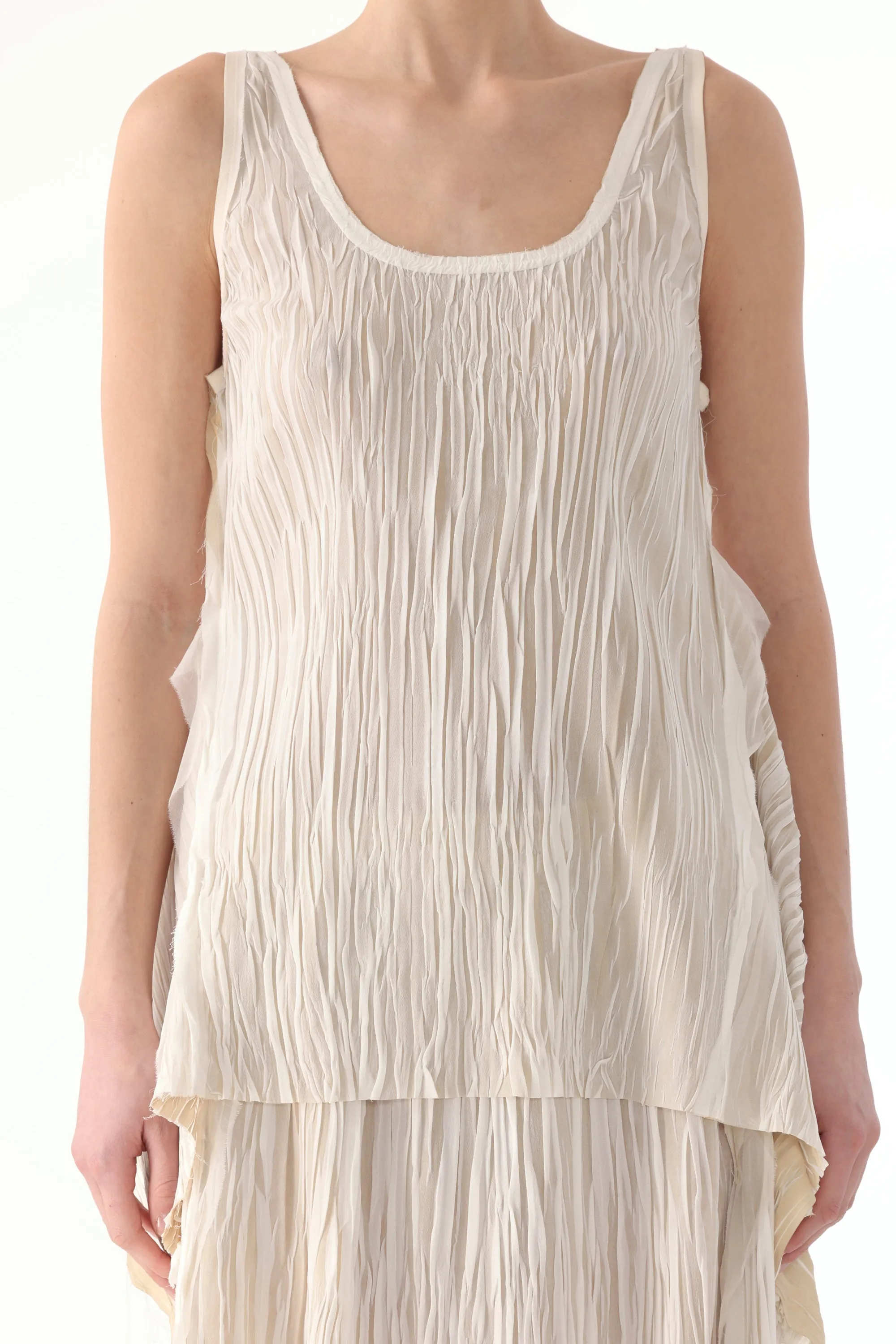 BICOLOR ASYMETRICAL PLEATED MAXI SKIRT sold by Jason Wu product image thumbnail 4