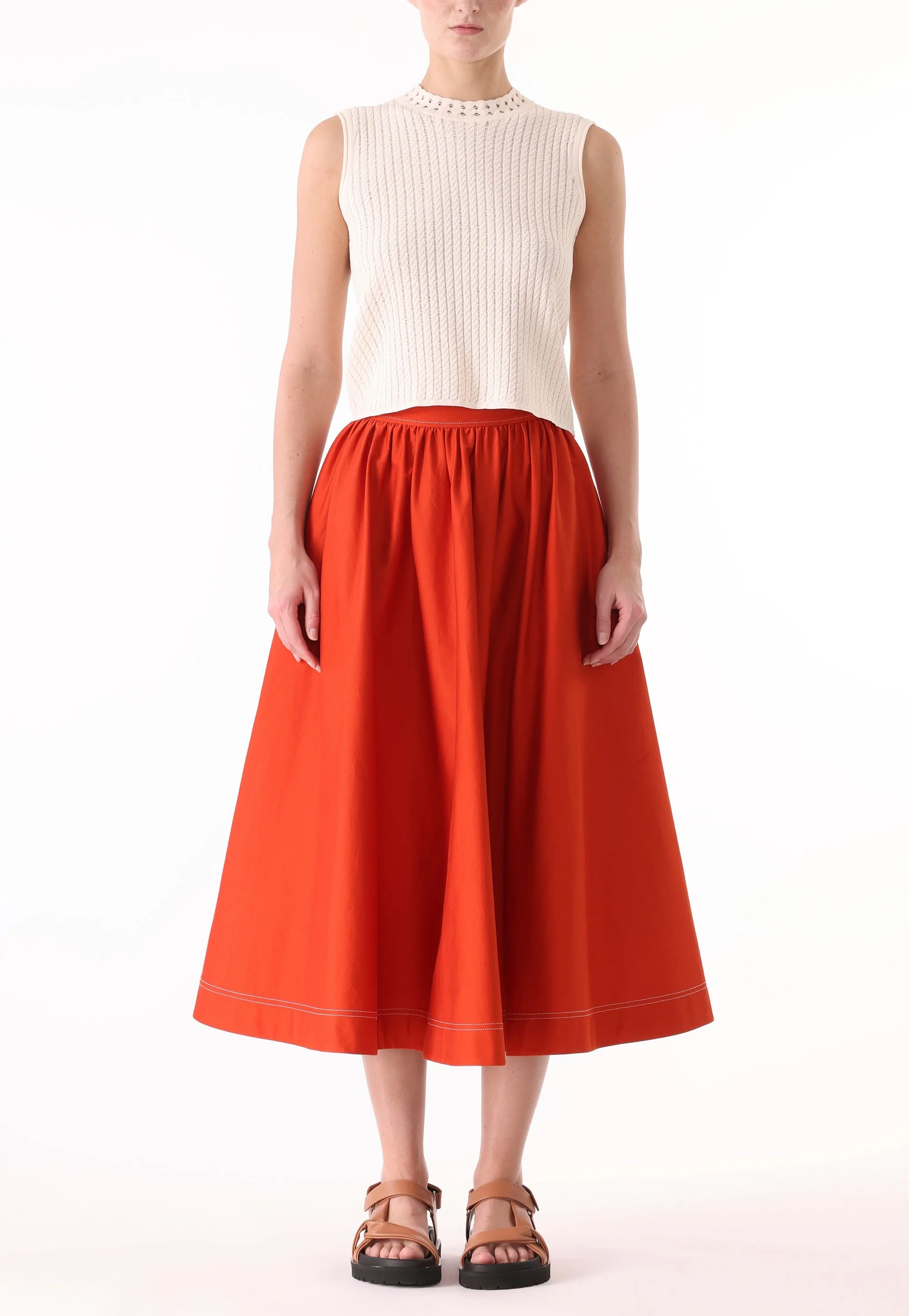 CABLE KNIT SLEEVELESS TOP sold by Jason Wu product image thumbnail 2