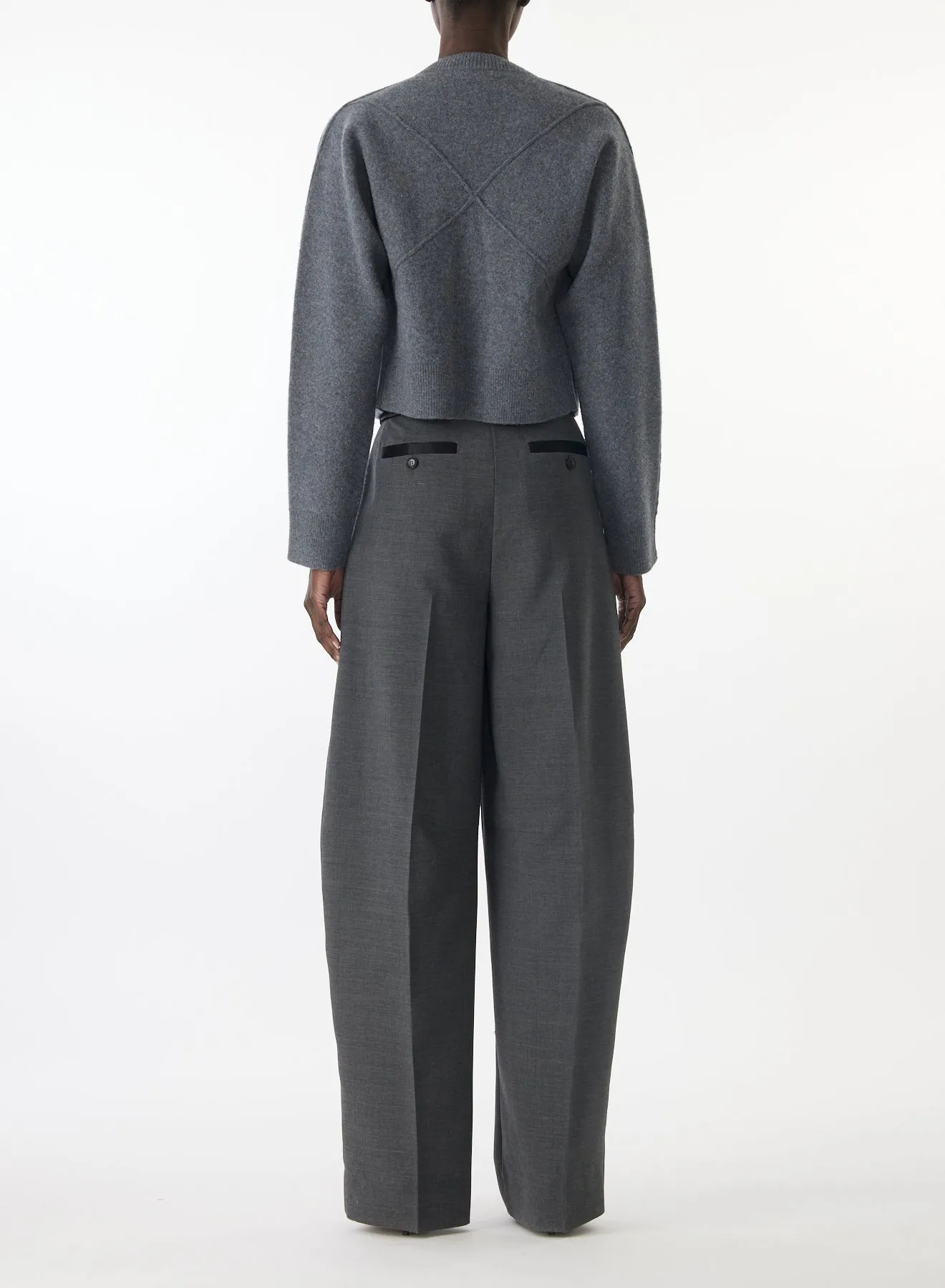 SCULPTURAL MERINO WOOL CARDIGAN sold by Jason Wu product image thumbnail 5