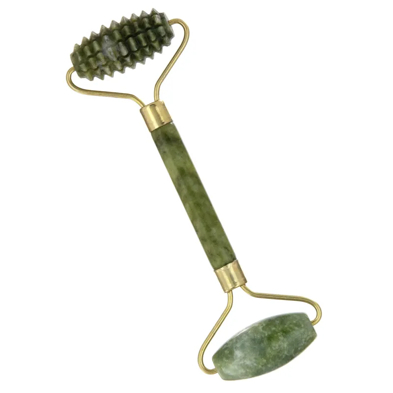 GREEN JADE DUAL-ACTION FACIAL ROLLER sold by Jean Pierre