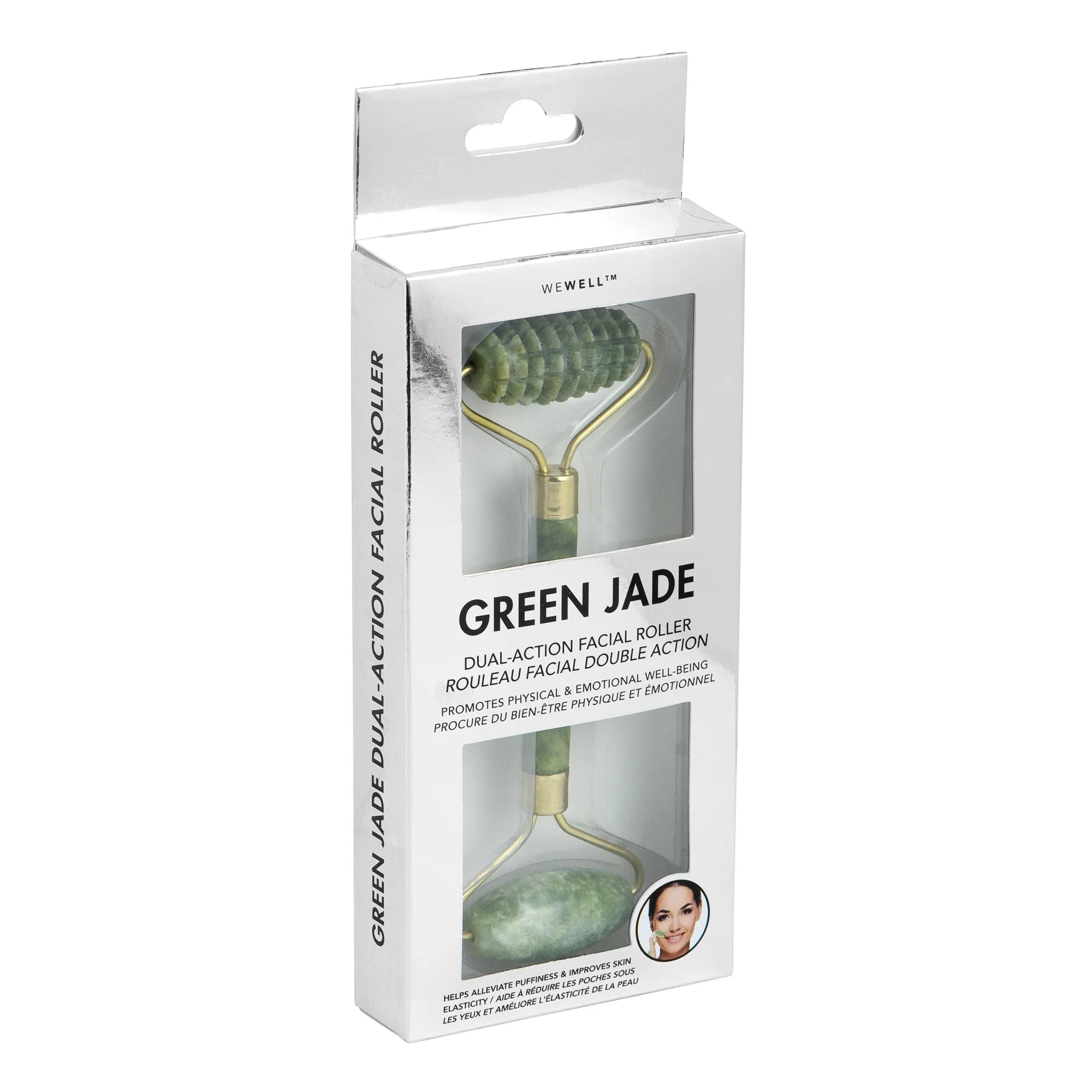 GREEN JADE DUAL-ACTION FACIAL ROLLER sold by Jean Pierre product image thumbnail 2