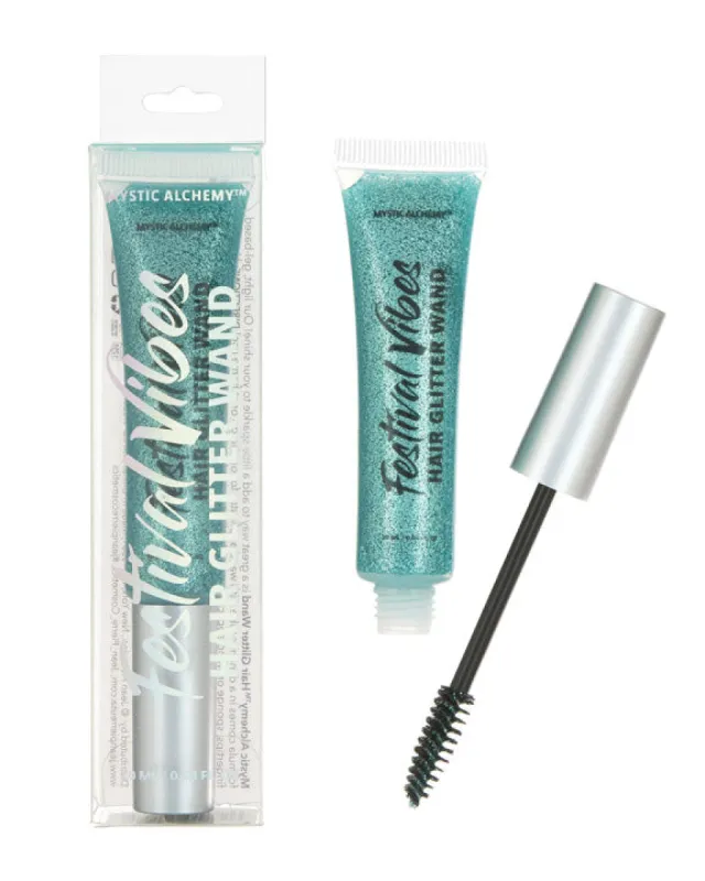 HAIR GLITTER WAND - TEAL sold by Jean Pierre