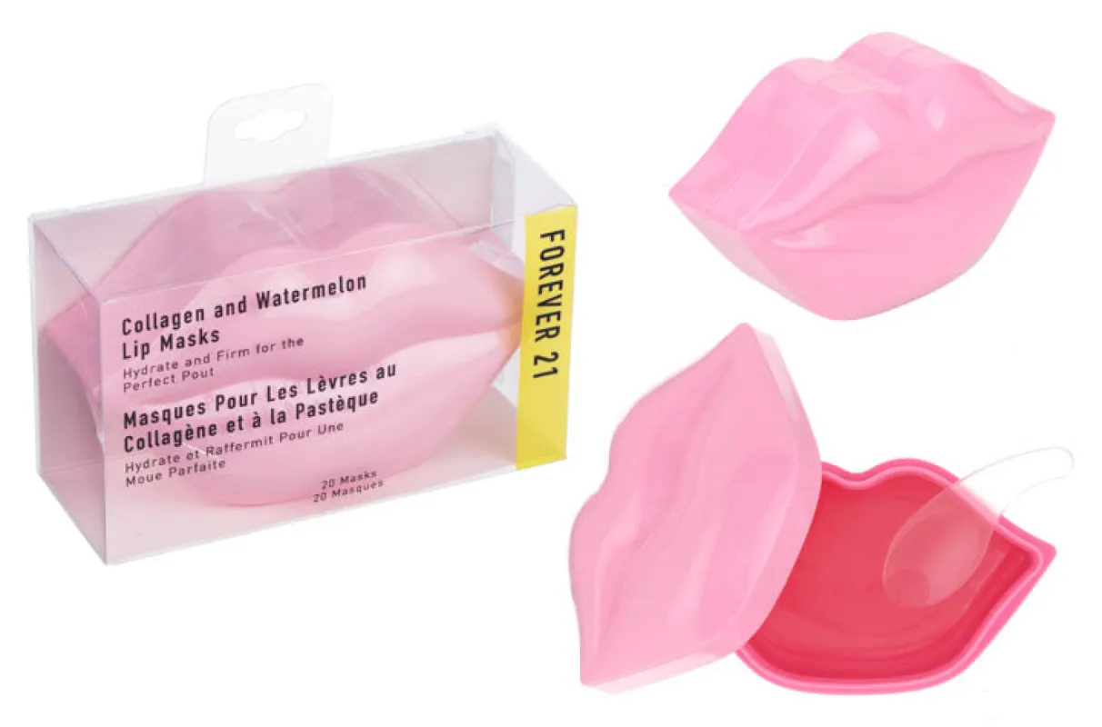 FOREVER 21 Collagen And Watermelon Lip Masks sold by Jean Pierre