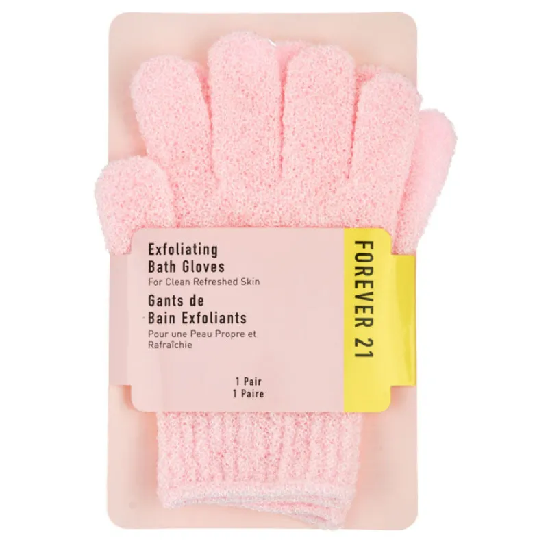 FOREVER 21 Exfoliating Bath Gloves sold by Jean Pierre