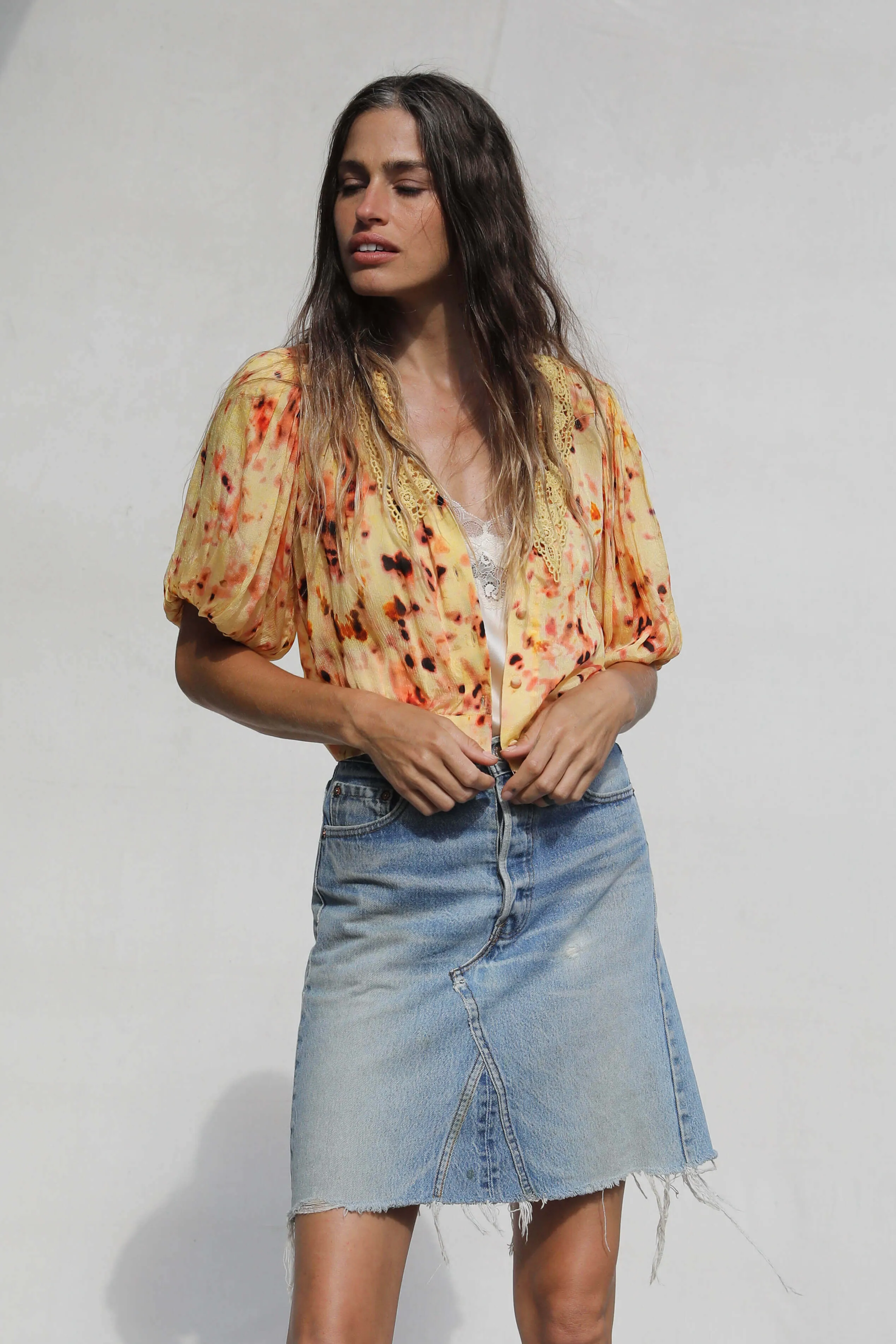 Petal Dye Paradise Top sold by Jen's Pirate Booty product image thumbnail 4