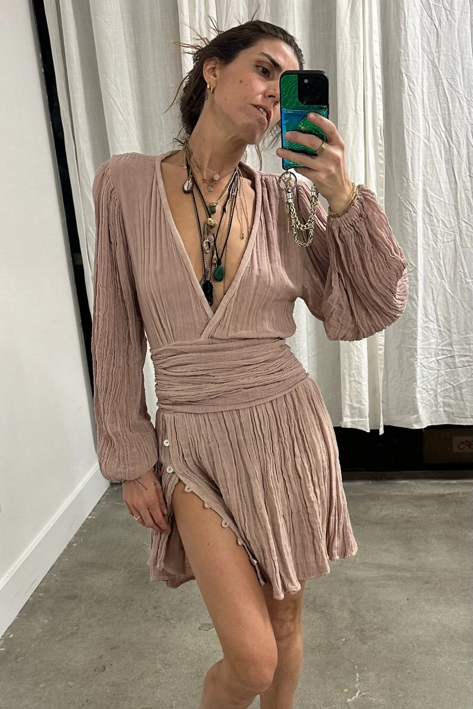 Lapis Mini Dress sold by Jen's Pirate Booty product image thumbnail 4