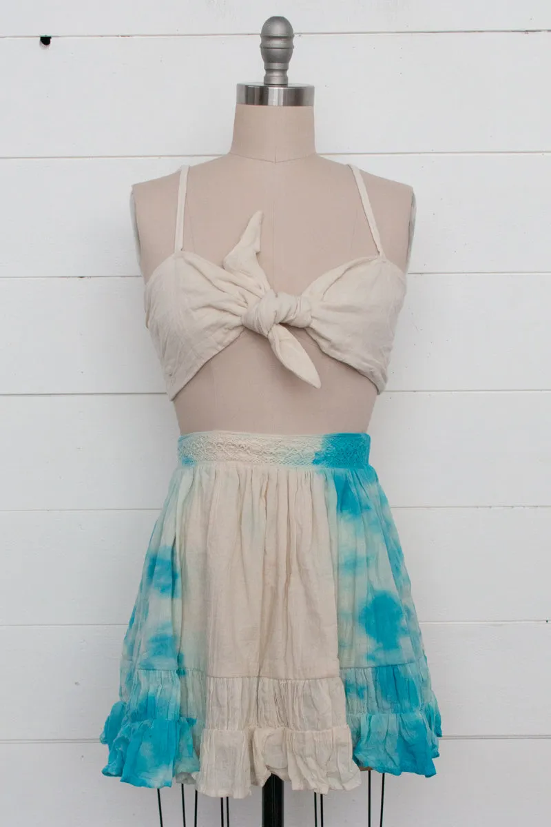 Tie Dye Santa Cruz Mini Skirt sold by Jen's Pirate Booty product image thumbnail 2