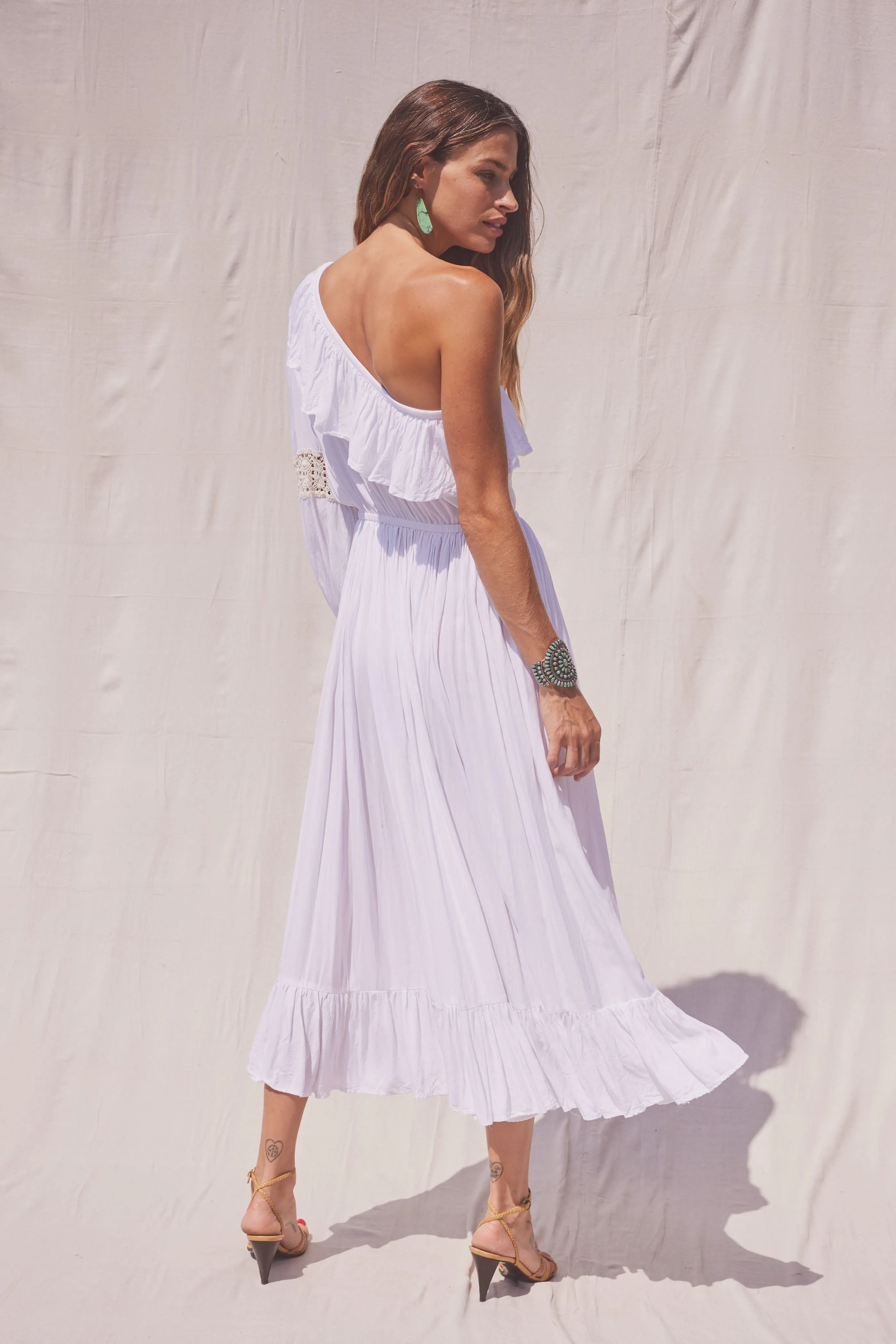 Gray Maxi Dress sold by Jen's Pirate Booty product image thumbnail 4