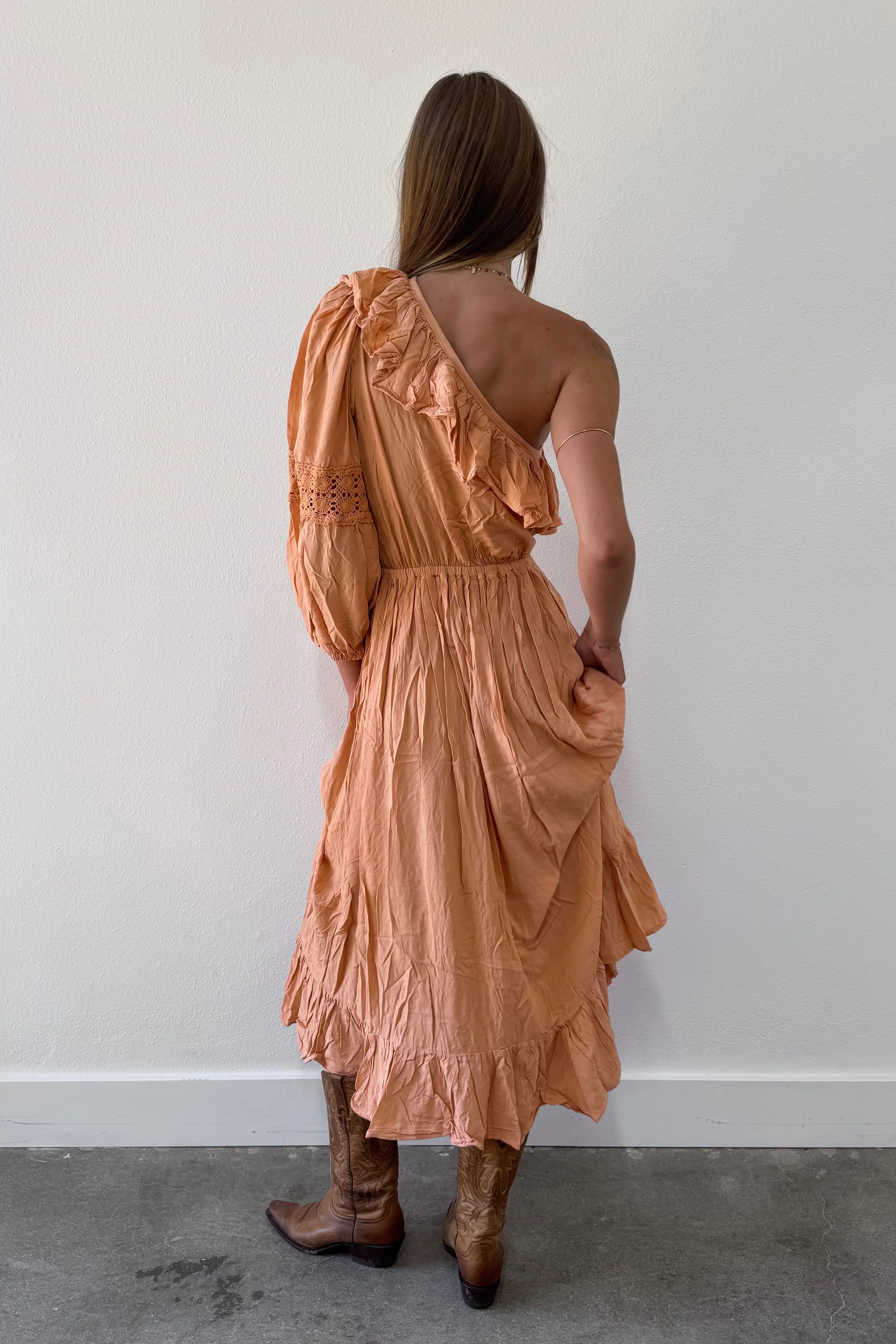 Gray Maxi Dress sold by Jen's Pirate Booty
