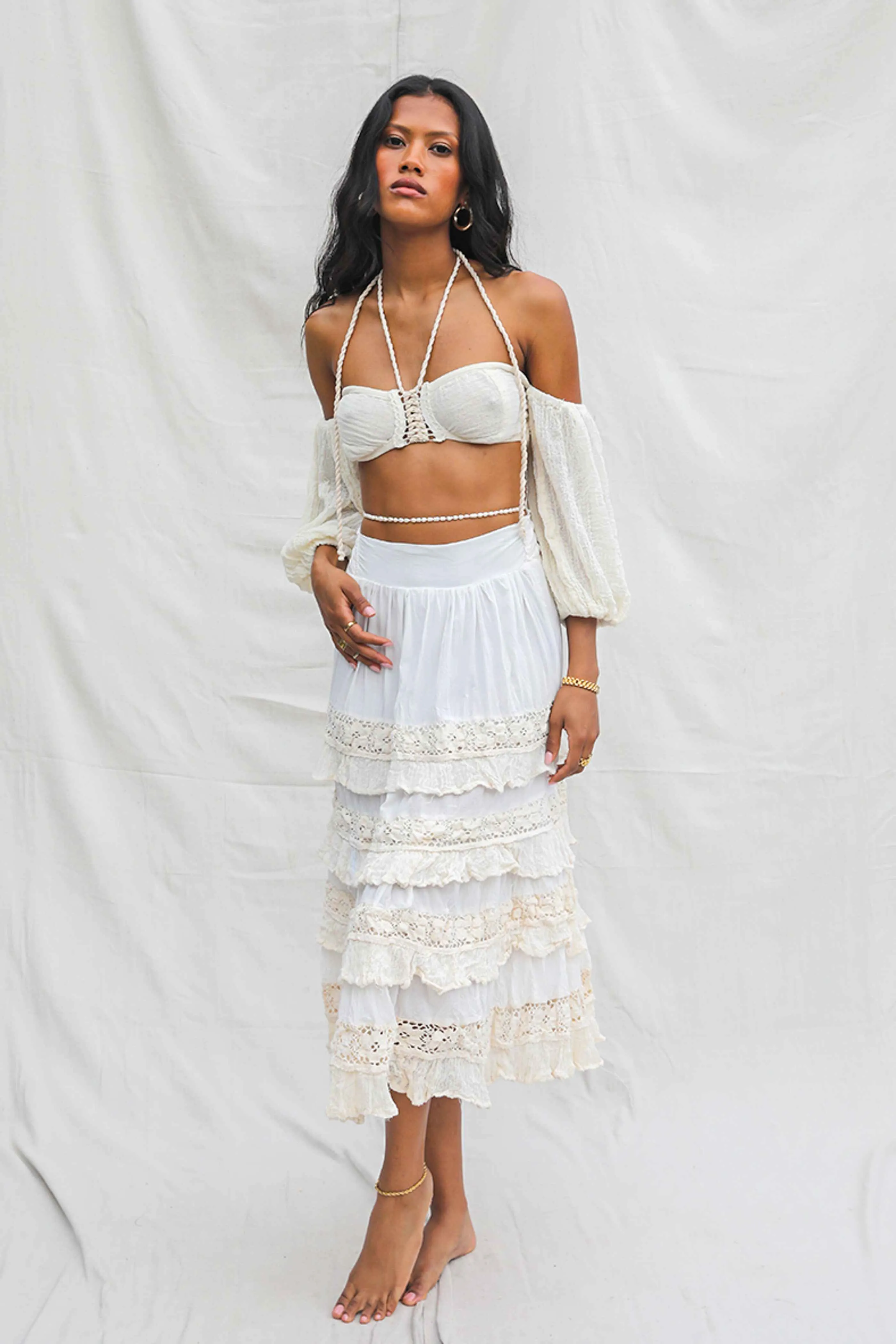 Stagecoach Midi Skirt sold by Jen's Pirate Booty product image thumbnail 3