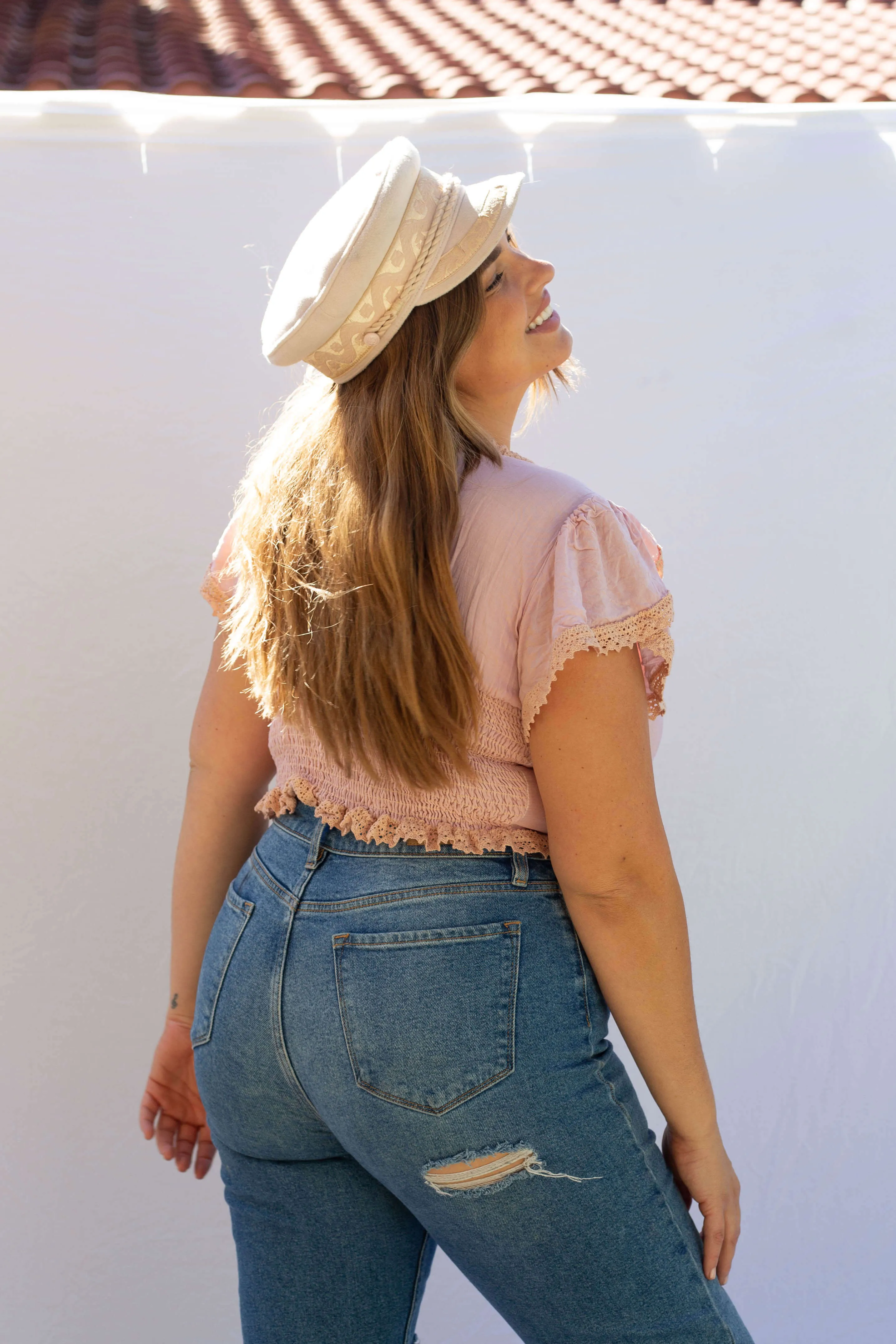 Tie Dye Saddlerock Crop Top sold by Jen's Pirate Booty product image thumbnail 4