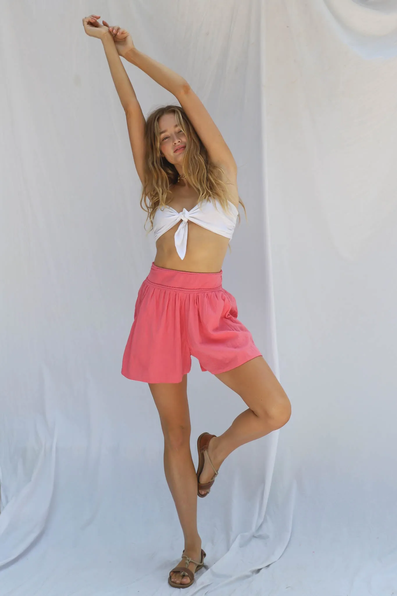 Tie Dye Floyd Shorties - Sample Sale sold by Jen's Pirate Booty product image thumbnail 2