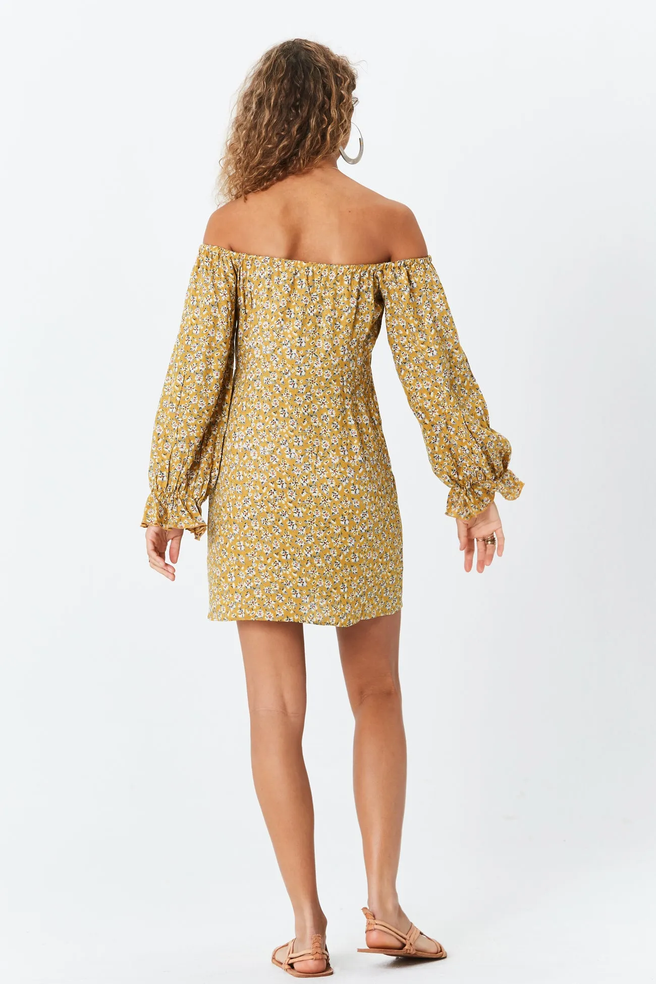 White Ginger Mini Dress - Sample Sale sold by Jen's Pirate Booty product image thumbnail 4