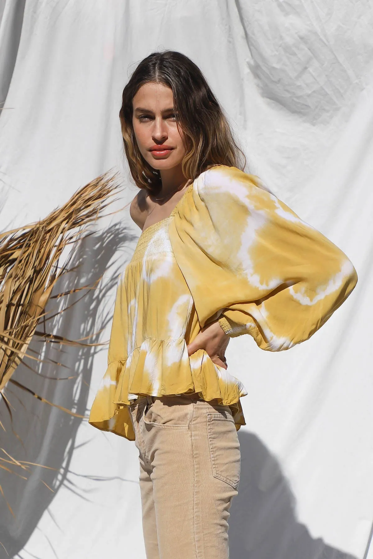 Tie Dye Carnation Top - Sample Sale sold by Jen's Pirate Booty product image thumbnail 4