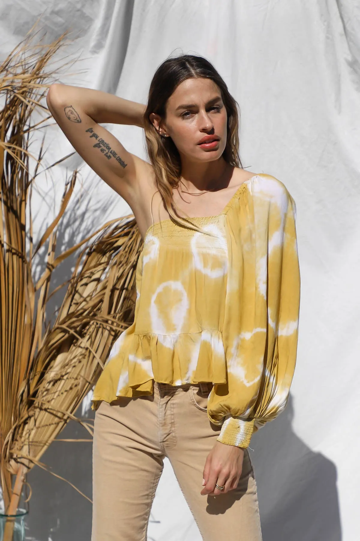 Tie Dye Carnation Top - Sample Sale sold by Jen's Pirate Booty product image thumbnail 2