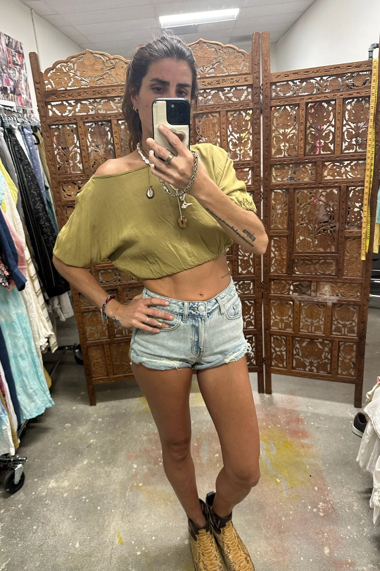 Paige Crop Top - Sample Sale sold by Jen's Pirate Booty product image thumbnail 2