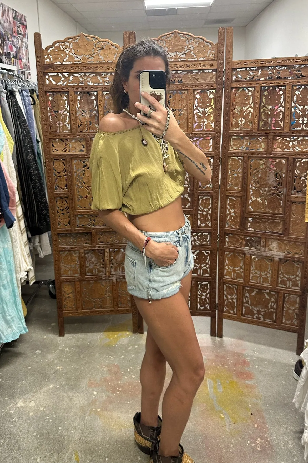 Paige Crop Top - Sample Sale sold by Jen's Pirate Booty product image thumbnail 3