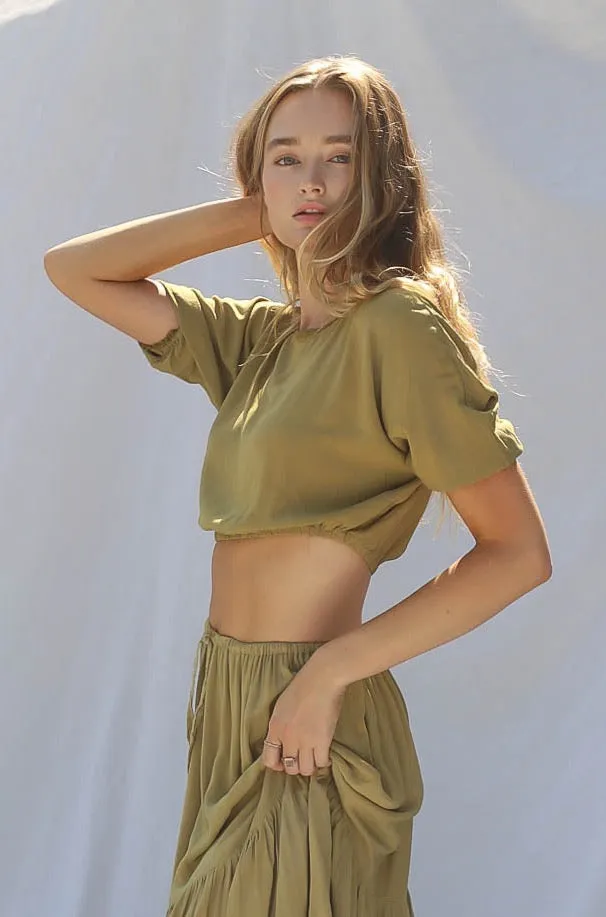 Paige Crop Top - Sample Sale sold by Jen's Pirate Booty product image thumbnail 4