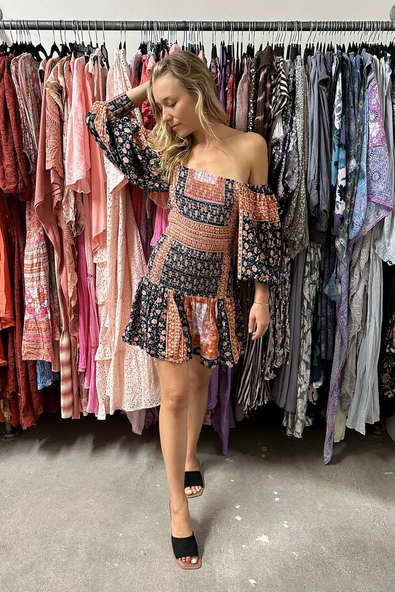 Roma Holland Mini Dress - Sample Sale sold by Jen's Pirate Booty product image thumbnail 3