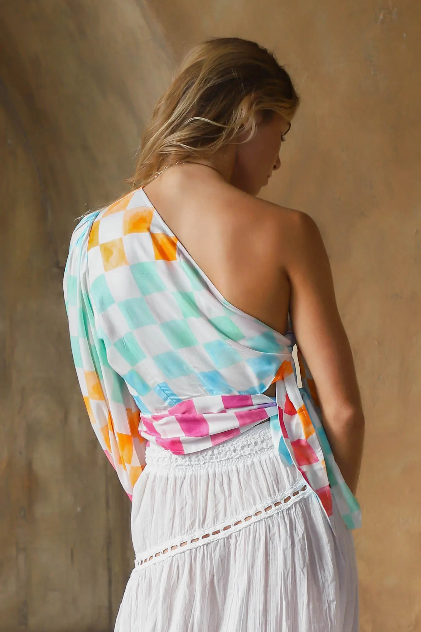 Ocean Front Graffiti Bridge Top - Sample Sale sold by Jen's Pirate Booty product image thumbnail 4