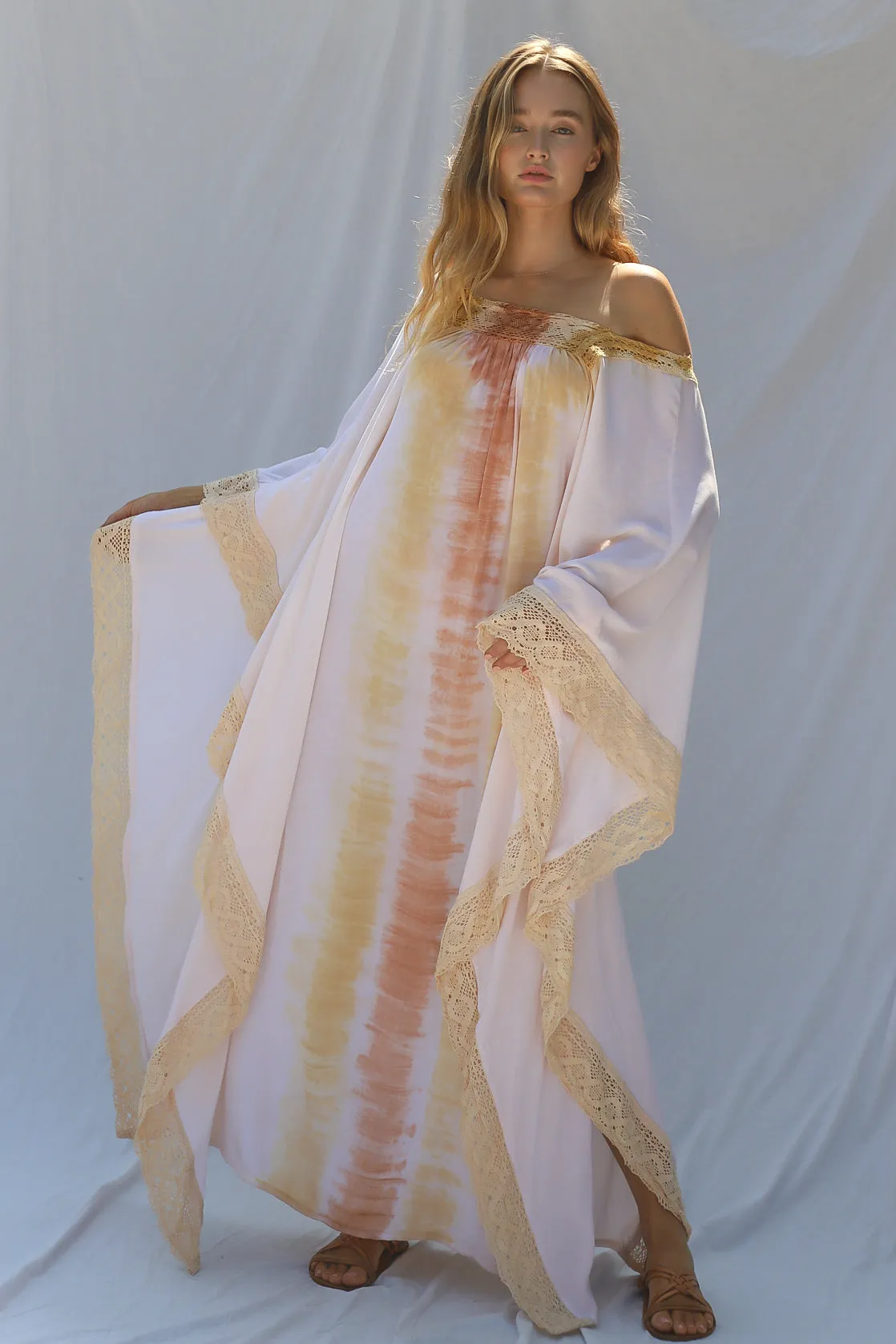 Tie Dye Love Her Madly Kaftan - Sample Sale sold by Jen's Pirate Booty product image thumbnail 2