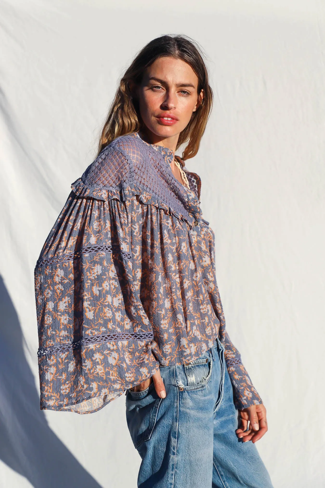 Wildflower Justice Top - Sample Sale sold by Jen's Pirate Booty product image thumbnail 2