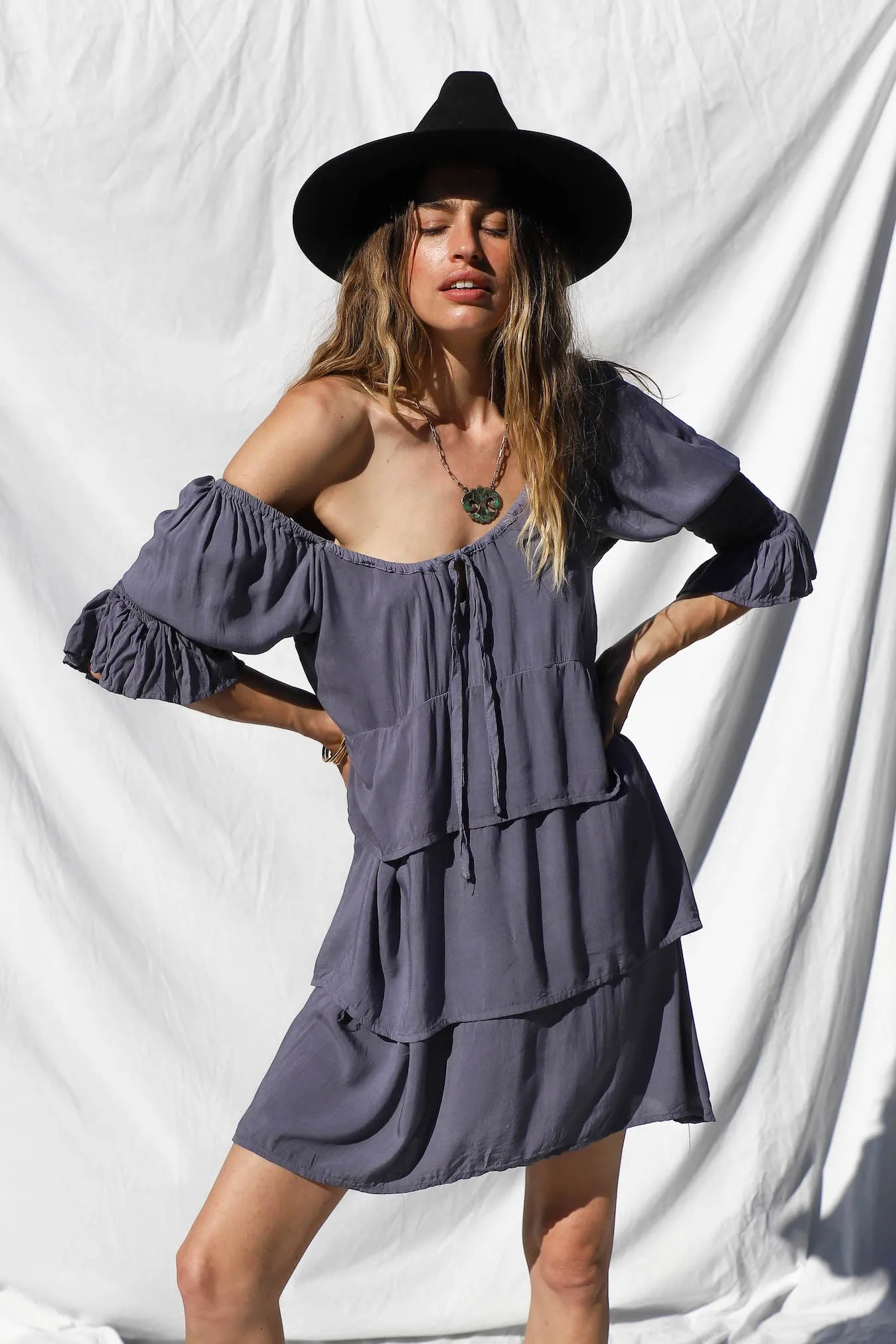 Tie Dye Miri Mini Dress - Sample Sale sold by Jen's Pirate Booty product image thumbnail 2