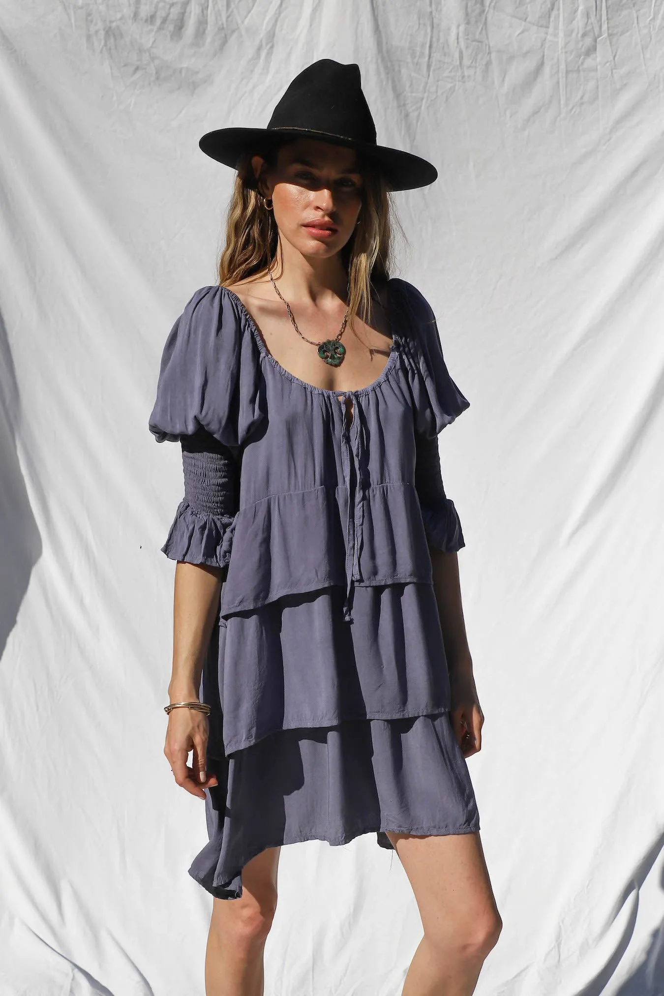 Tie Dye Miri Mini Dress - Sample Sale sold by Jen's Pirate Booty product image thumbnail 3