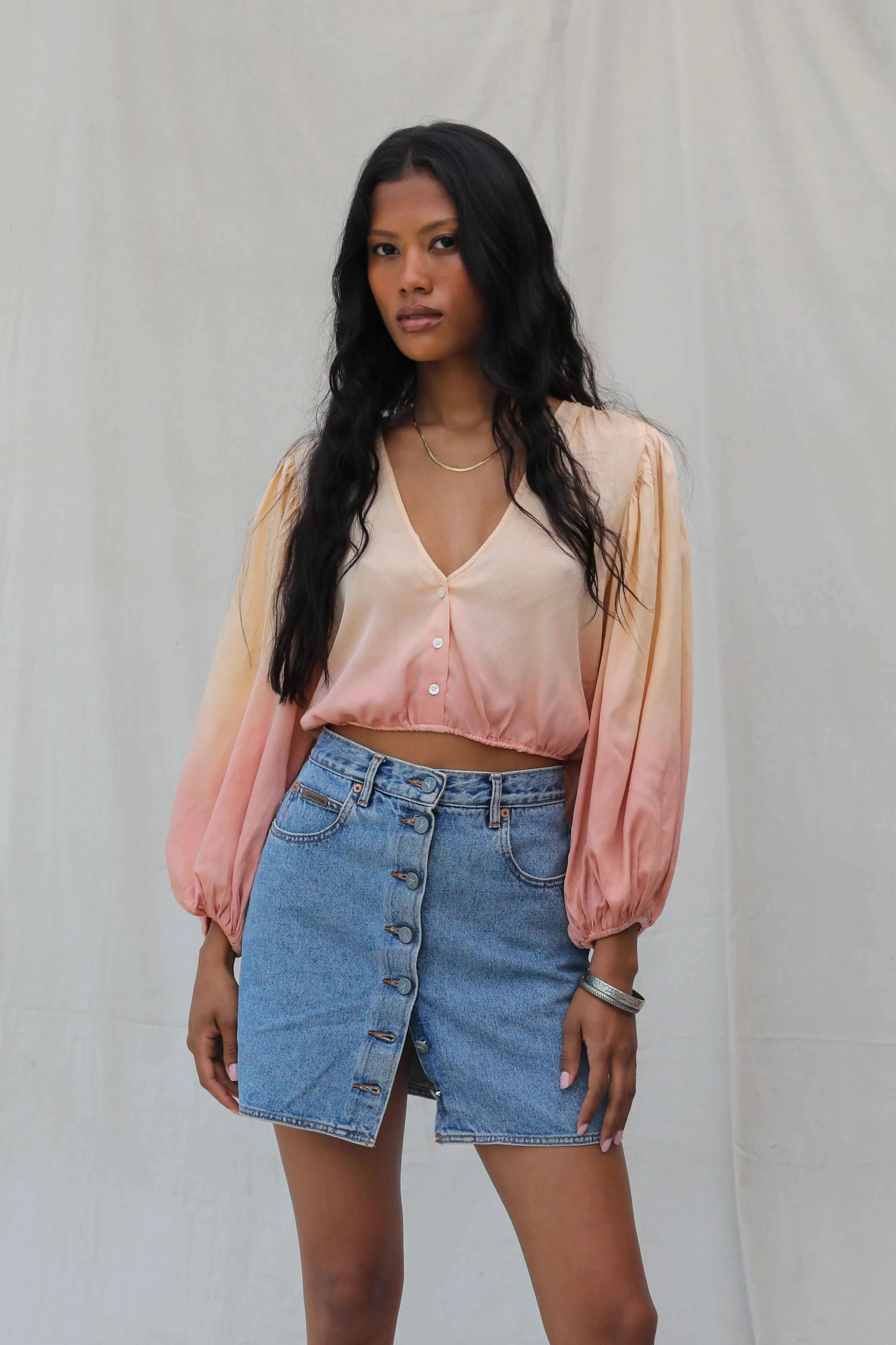 Ombre Brandy Blouse - Sample Sale sold by Jen's Pirate Booty