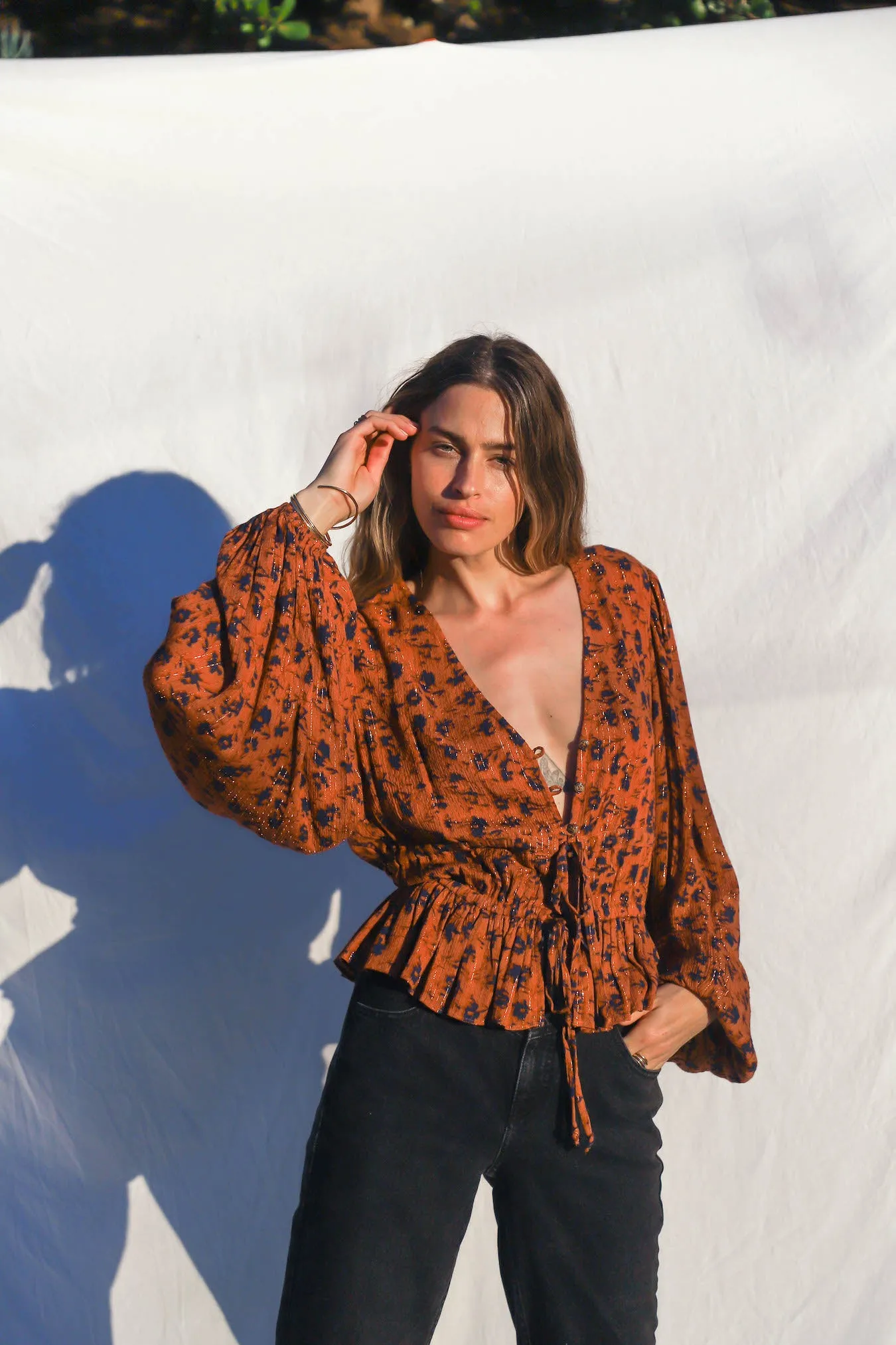 Wildflower Tarot Top - Sample Sale sold by Jen's Pirate Booty product image thumbnail 4