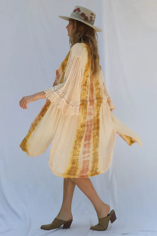 Tie Dye Scarlet Kimono sold by Jen's Pirate Booty