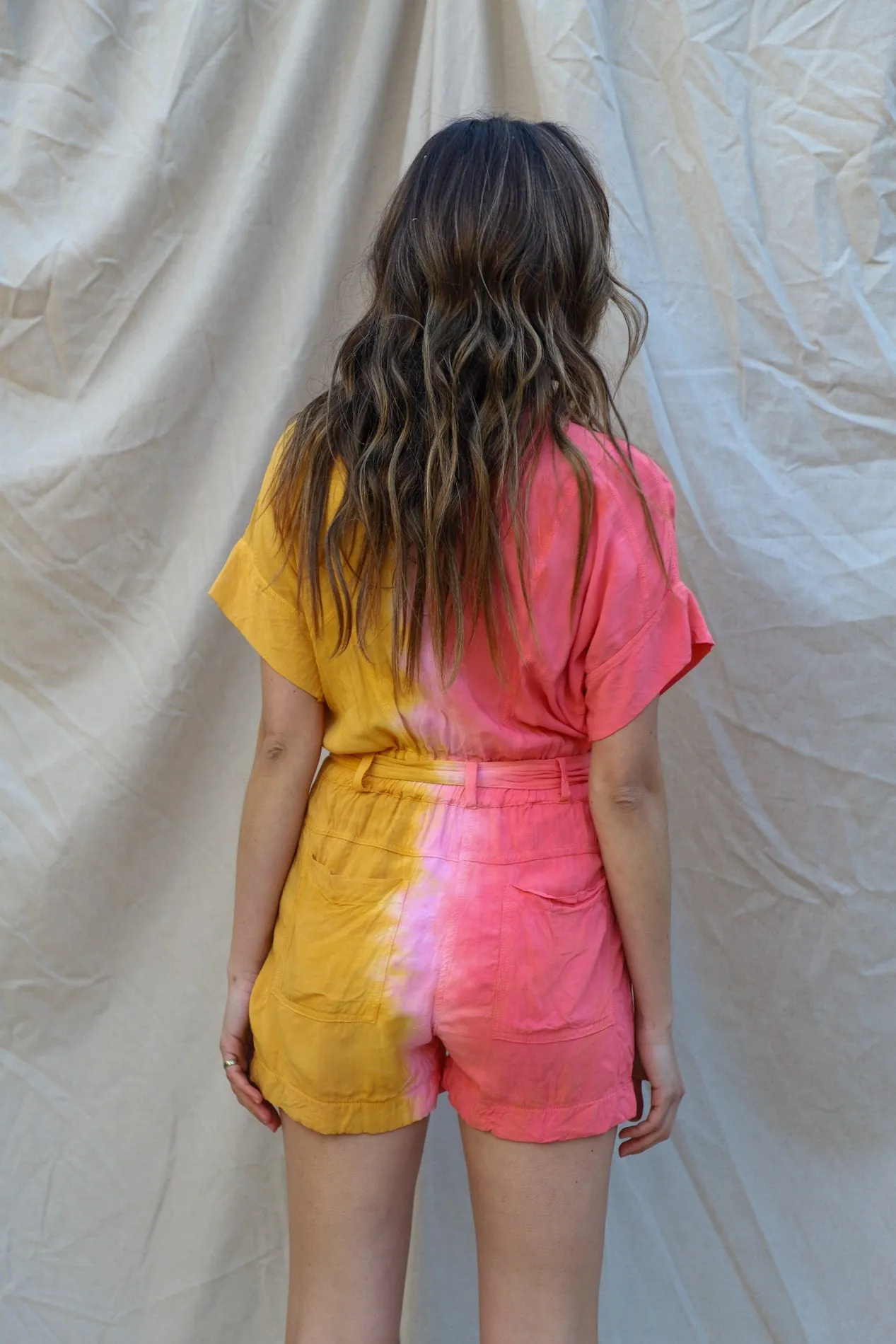 Tie Dye La Sept Romper sold by Jen's Pirate Booty product image thumbnail 2