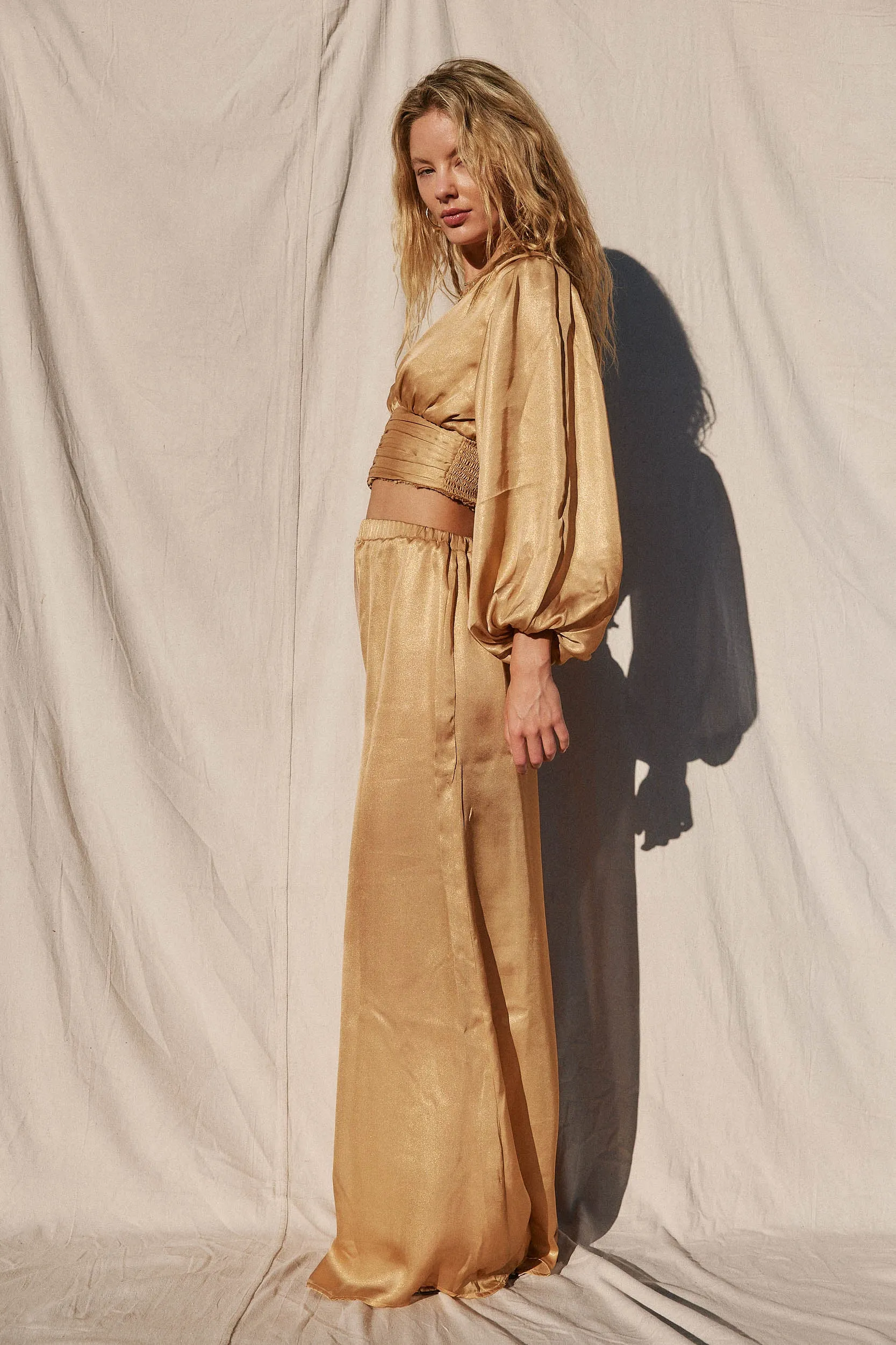 Golden Wave Wide Leg Pant sold by Jen's Pirate Booty product image thumbnail 4