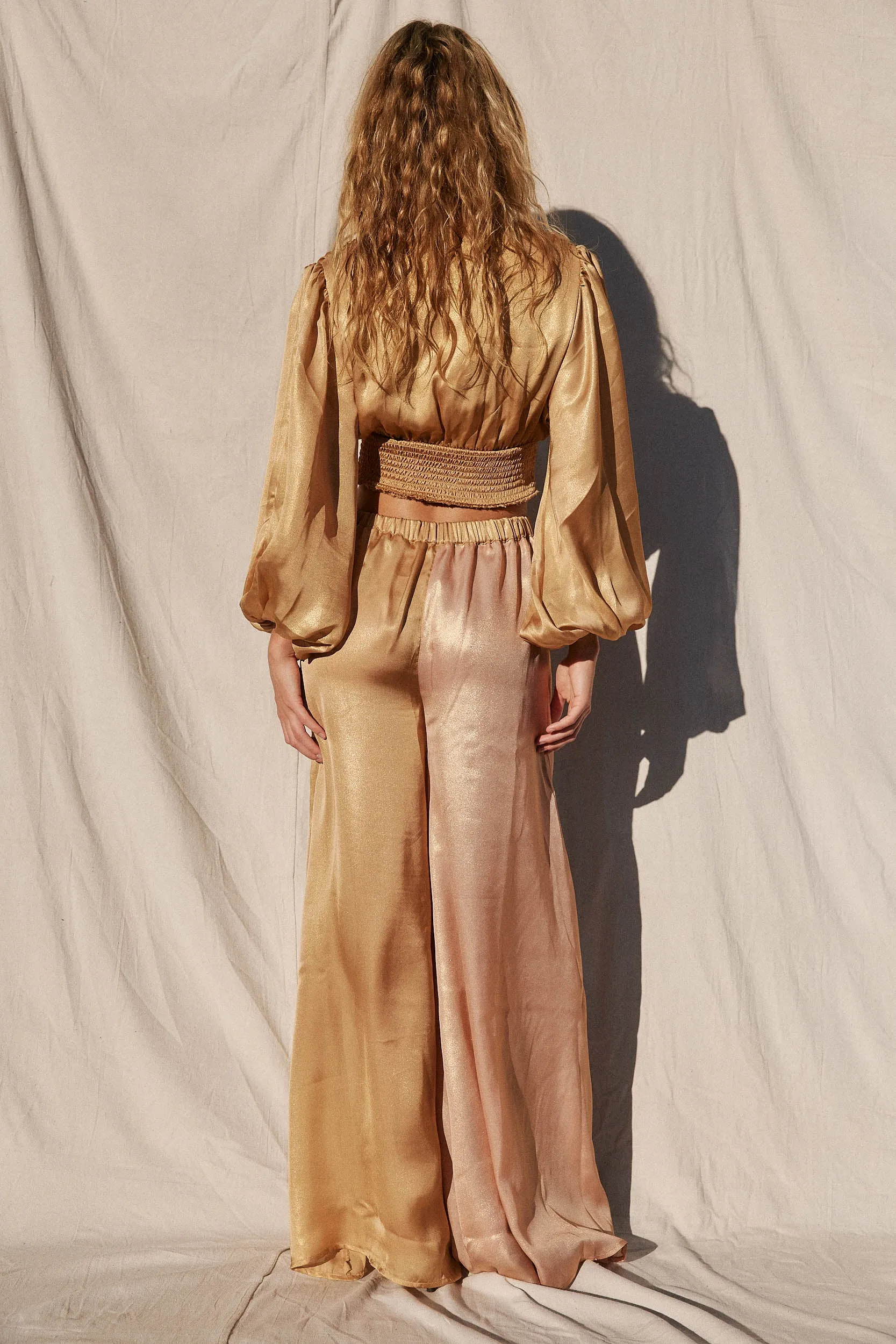 Golden Wave Wide Leg Pant sold by Jen's Pirate Booty